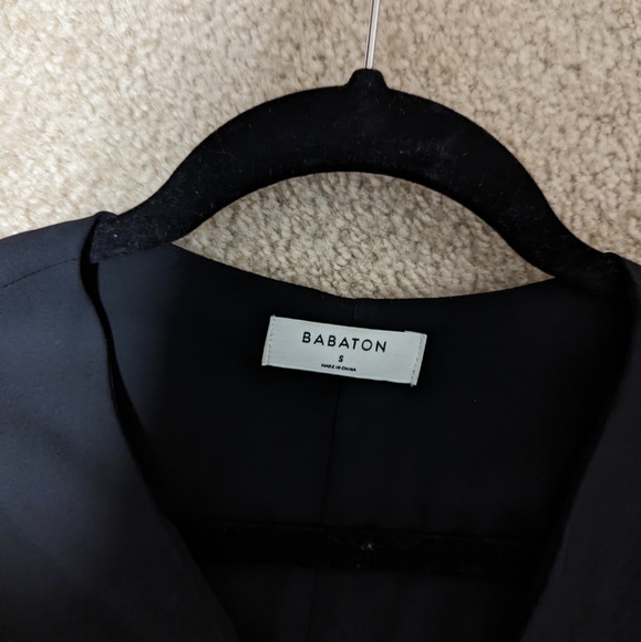 SOLD - Aritzia babaton black wrap dress size small - Picture 6 of 6